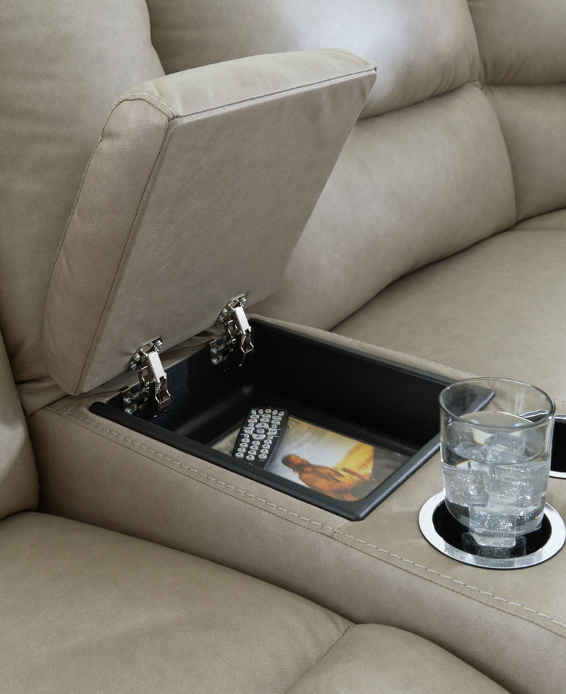 Seccional reclinable eléctrico de 6 piezas Brannigan