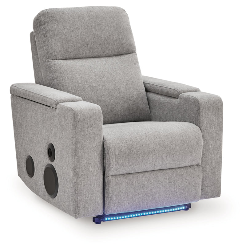 Landdin Glider Power Reclining w/Audio System