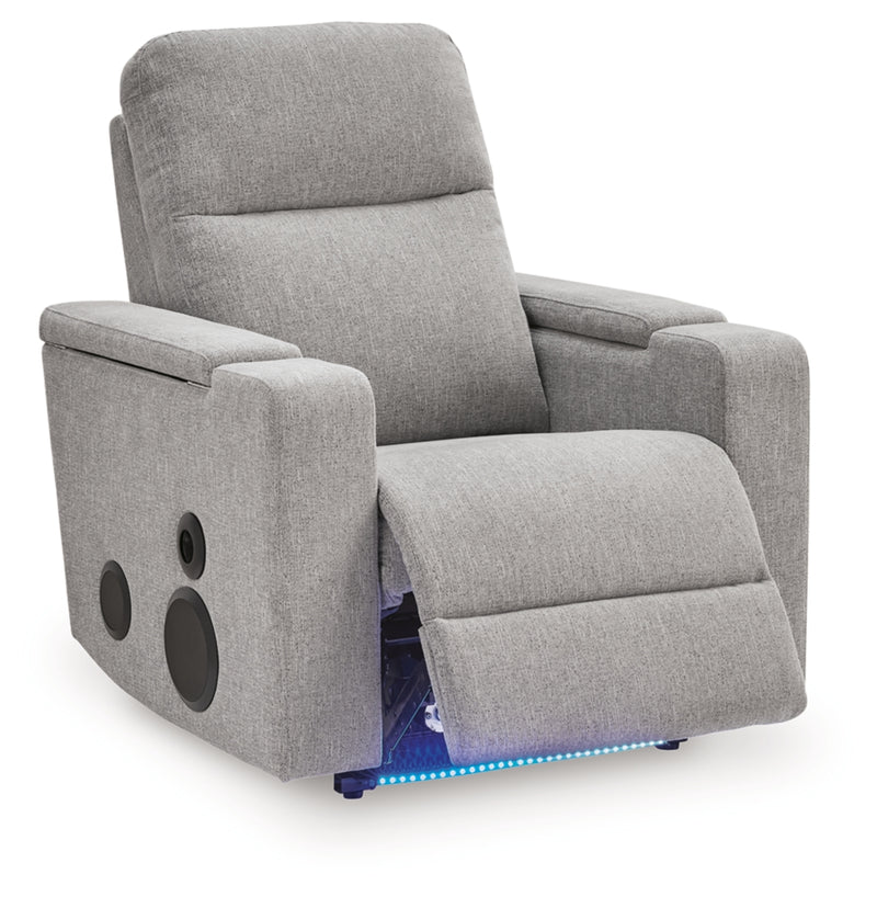 Landdin Glider Power Reclining w/Audio System