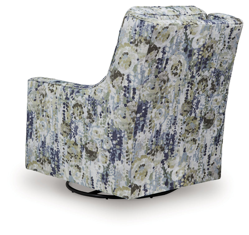 Sillón decorativo giratorio y reclinable Dustinford
