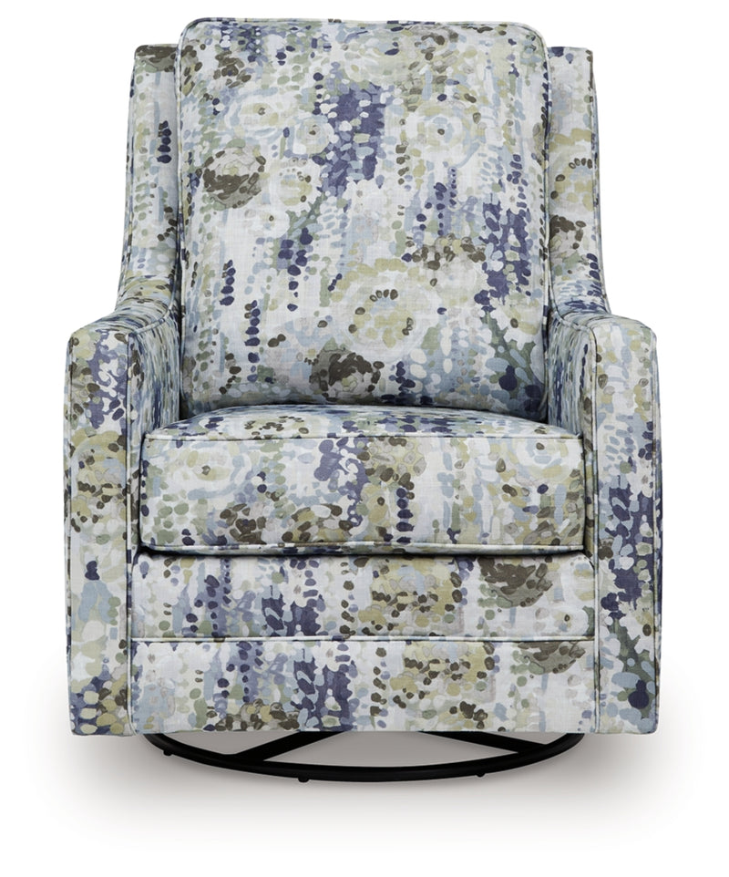 Sillón decorativo giratorio y reclinable Dustinford