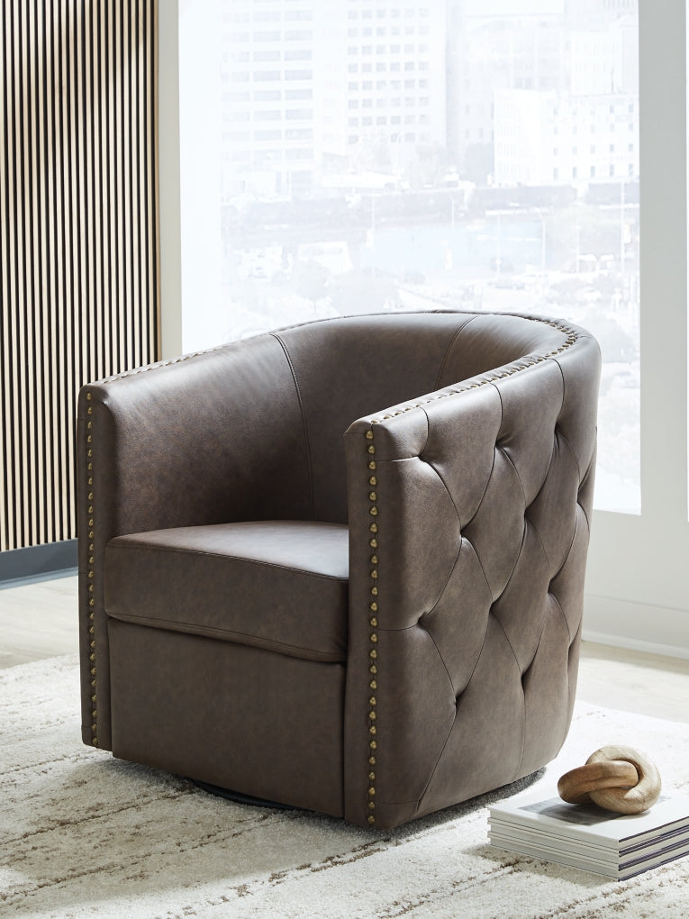 Sillón giratorio decorativo Brentlow