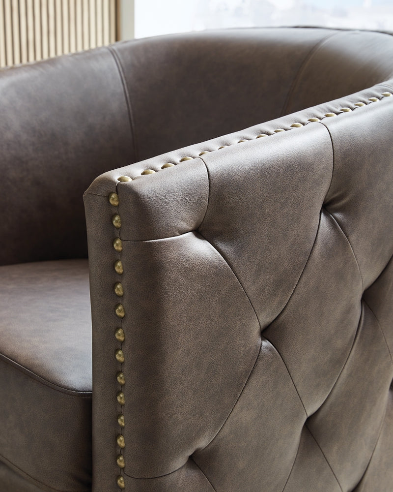 Sillón giratorio decorativo Brentlow