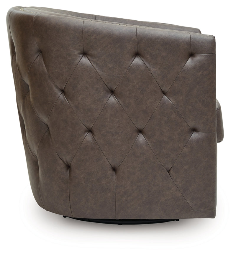 Sillón giratorio decorativo Brentlow
