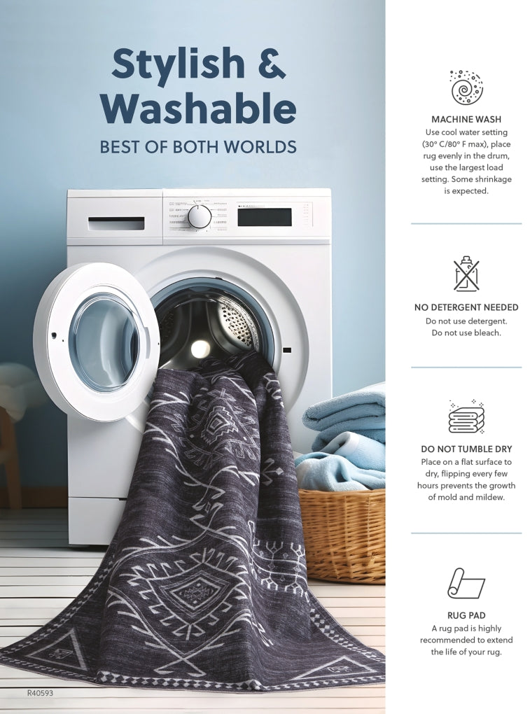 Alfombra lavable Bunchly