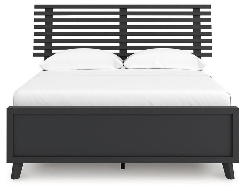Danziar Slat Panel Bed