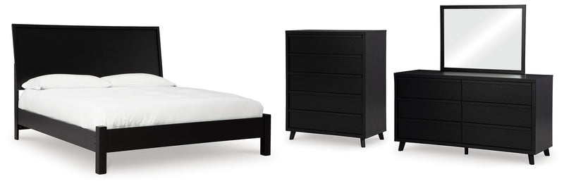 Danziar Panel Bed Bedroom Set