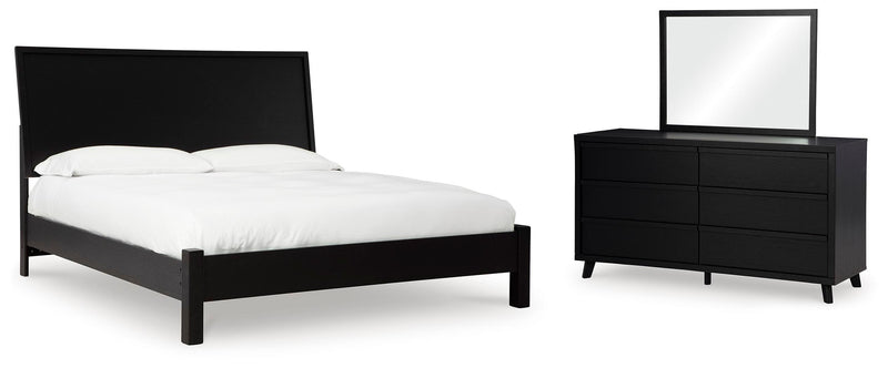 Danziar Panel Bed Bedroom Set
