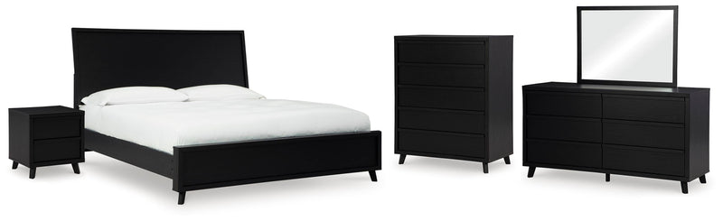 Danziar Panel Bed Bedroom Set