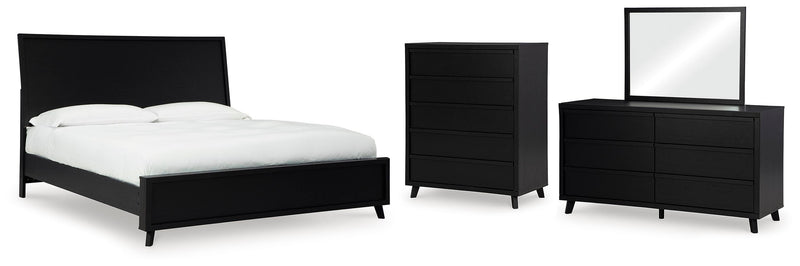 Danziar Panel Bed Bedroom Set