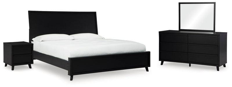 Danziar Panel Bed Bedroom Set