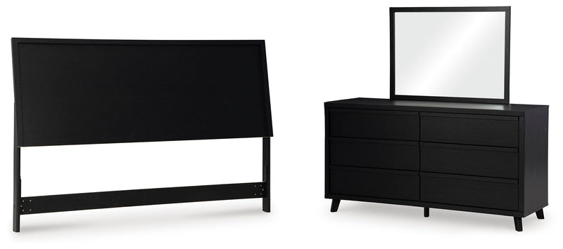 Danziar Panel Headboard Bedroom Set