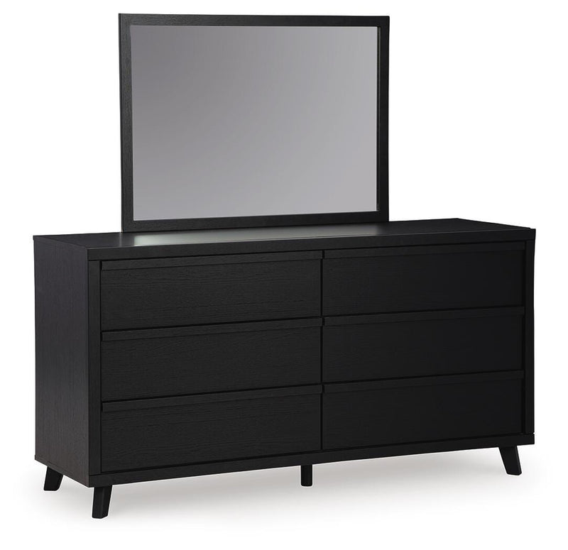 Danziar Panel Headboard Bedroom Set