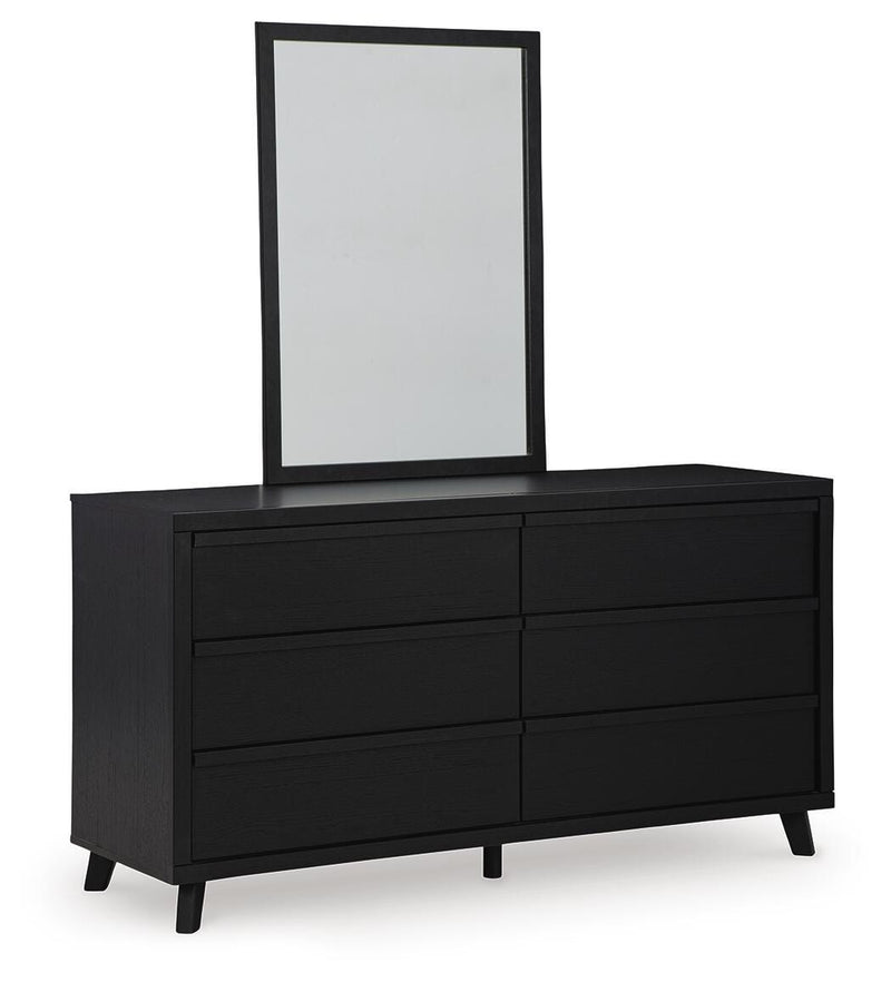 Danziar Panel Bed Bedroom Set