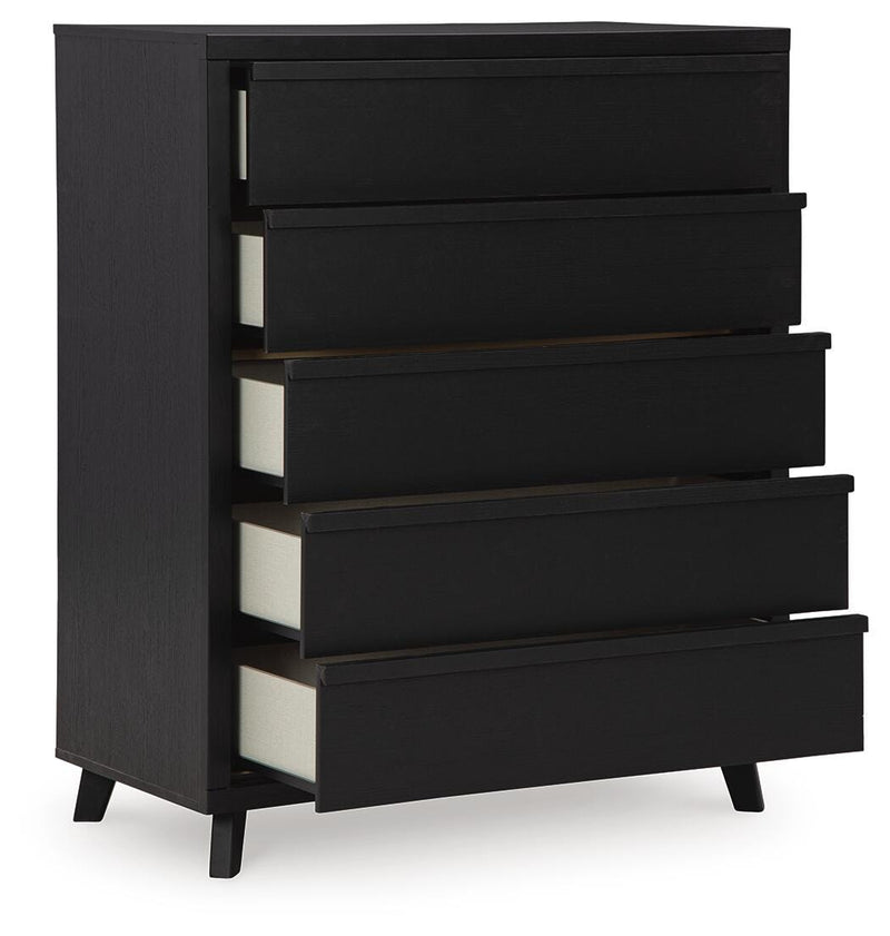 Danziar Panel Headboard Bedroom Set