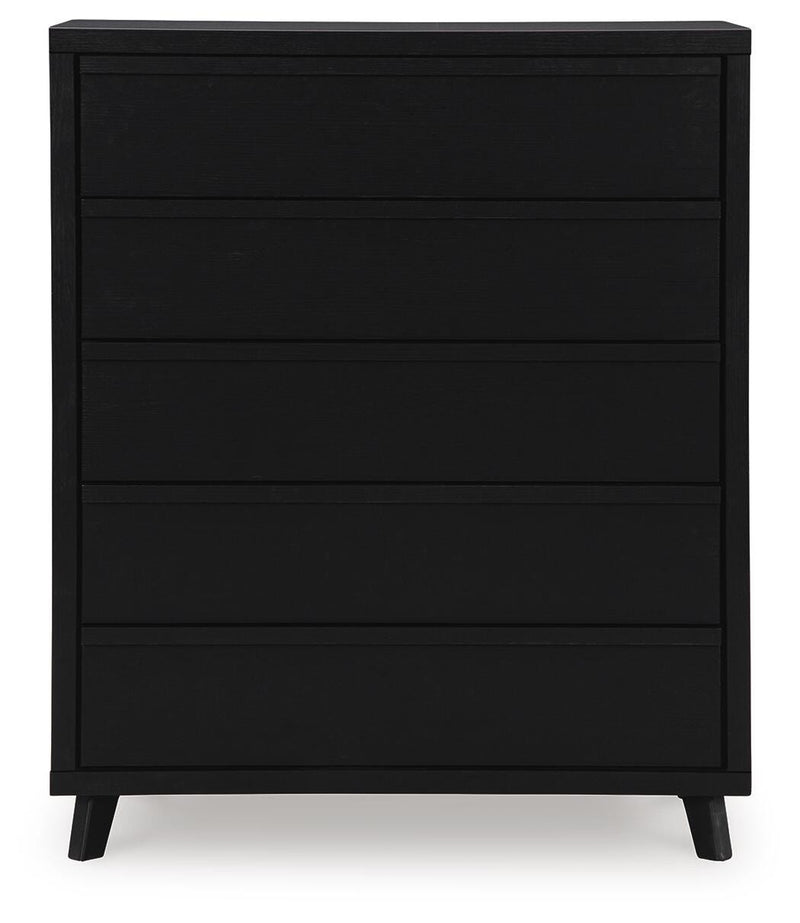 Danziar Panel Headboard Bedroom Set