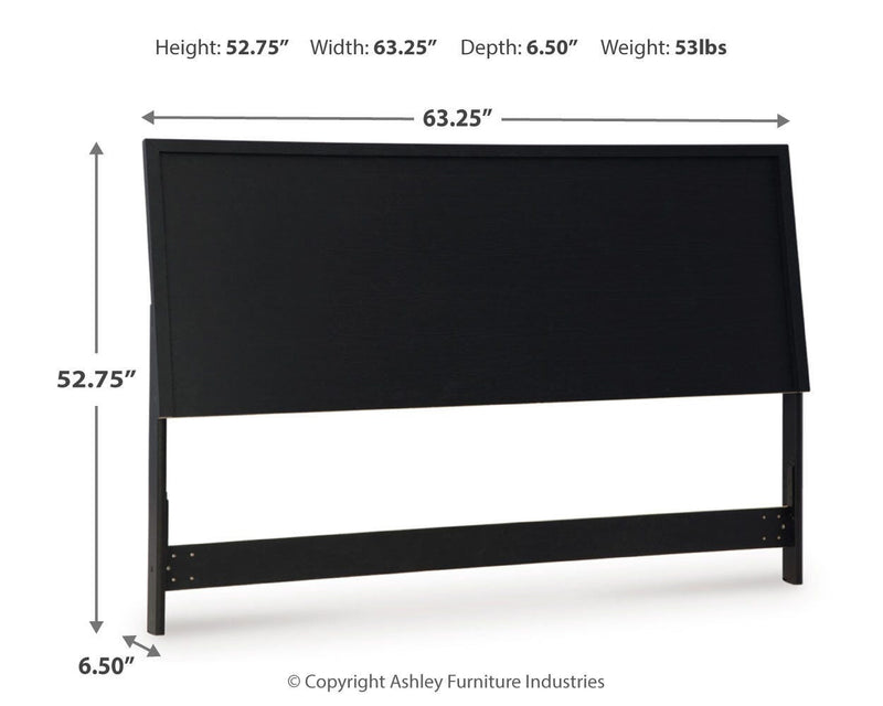 Danziar Panel Headboard Bedroom Set
