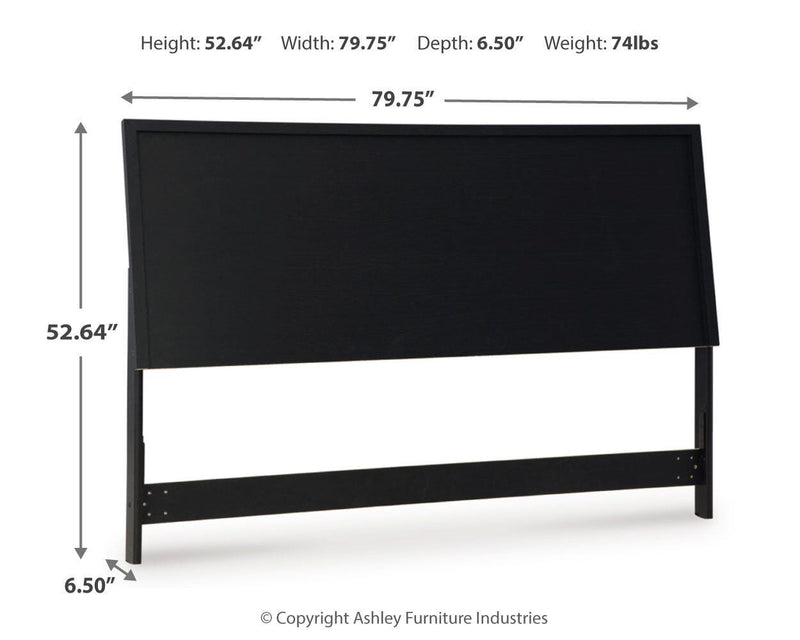 Danziar Panel Headboard Bedroom Set