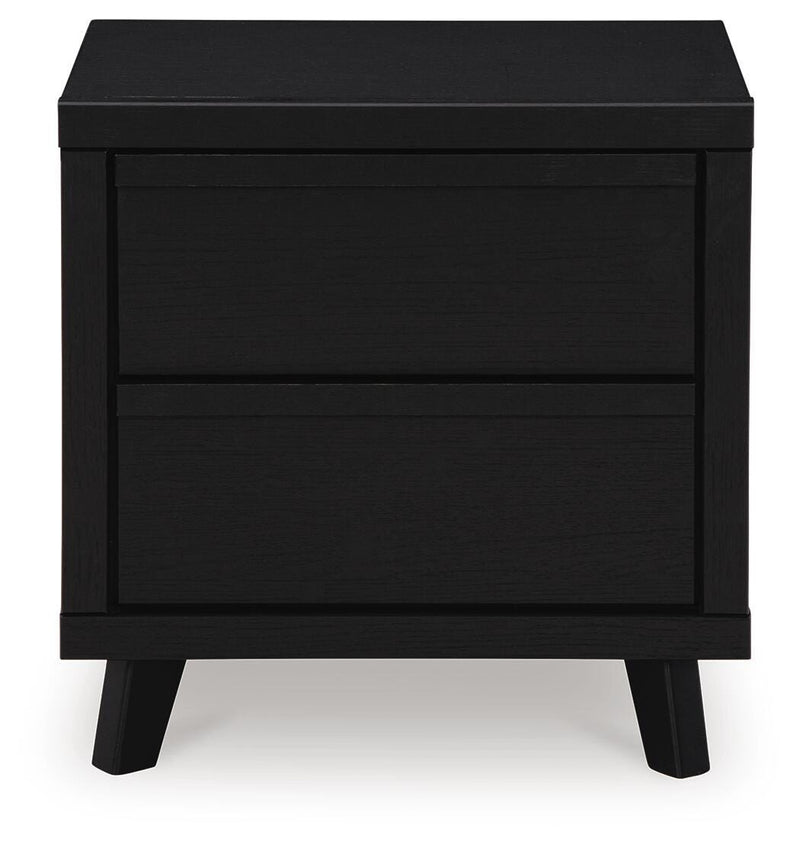 Danziar Slat Headboard Bedroom Set