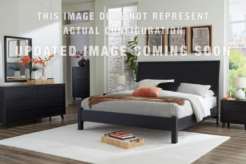 Danziar Slat Panel Bed Bedroom Set