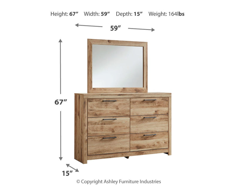 Hyanna Panel Storage Bed Bedroom Set