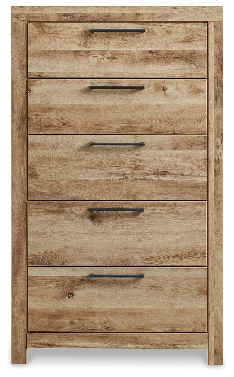 Hyanna Panel Storage Bed Bedroom Set