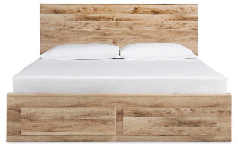 Hyanna Panel Storage Bed with 2 Under Bed Storage Drawers