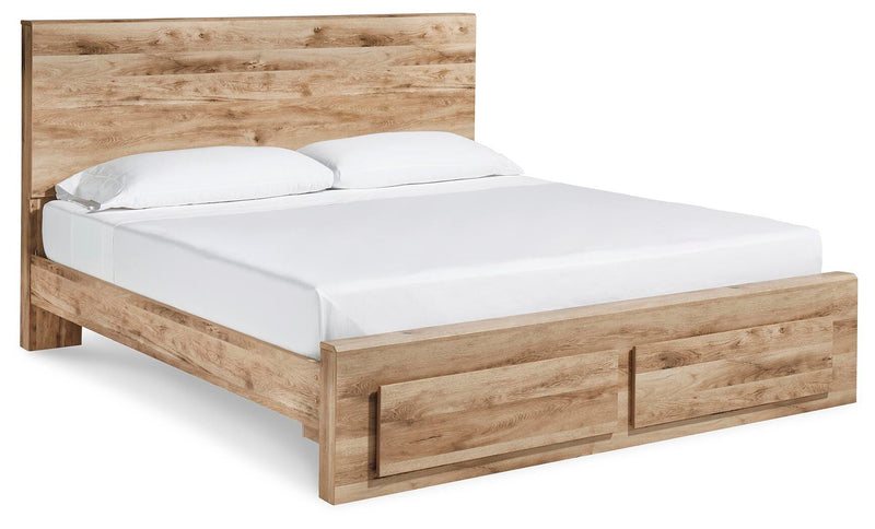 Hyanna Panel Storage Bed Bedroom Set