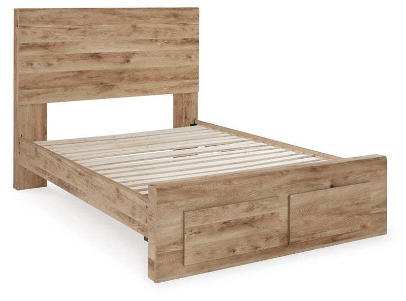 Hyanna Panel Storage Bed Bedroom Set