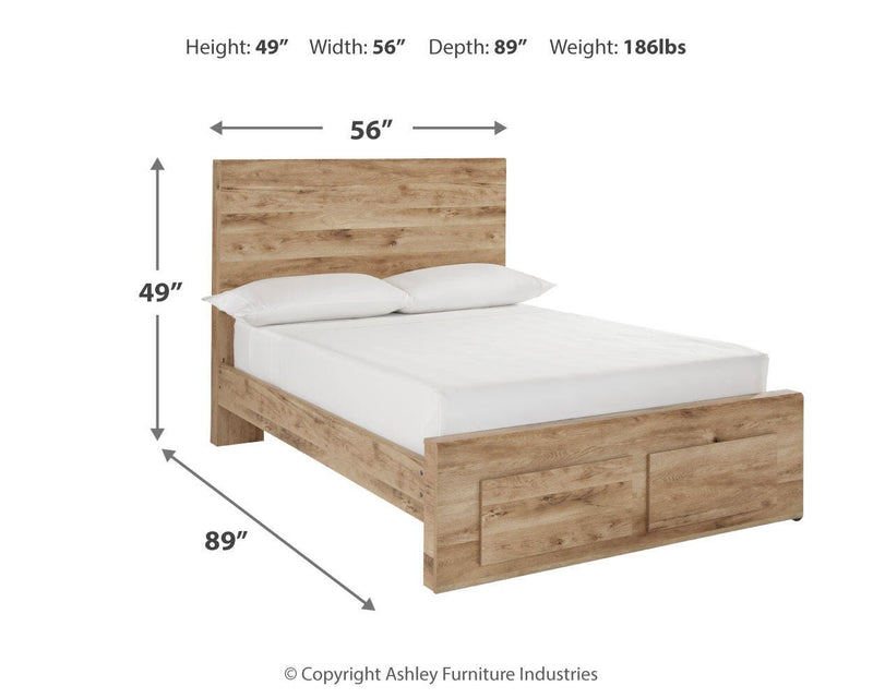 Hyanna Panel Storage Bed Bedroom Set