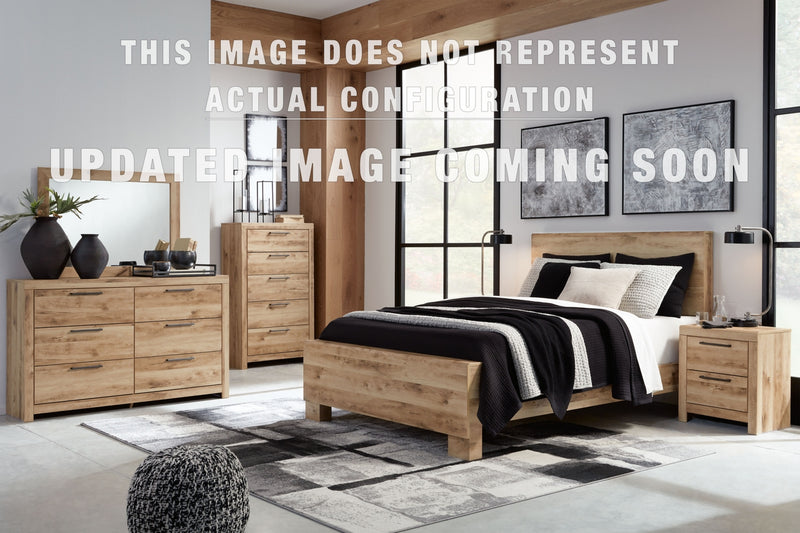 Hyanna Panel Bed Bedroom Set