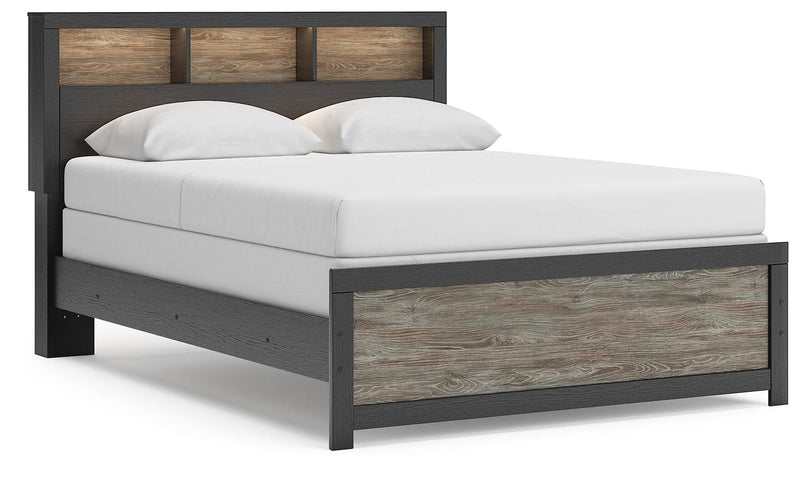 Jonnifer Bookcase Panel Bed