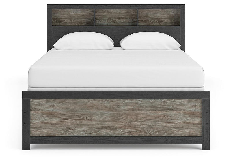 Jonnifer Bookcase Panel Bed
