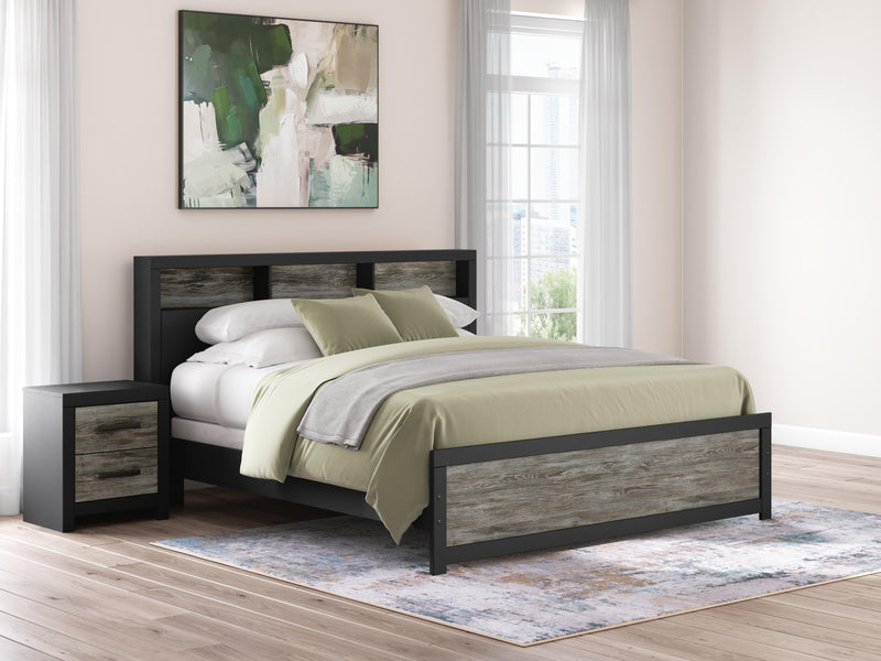 Jonnifer Bookcase Panel Bed