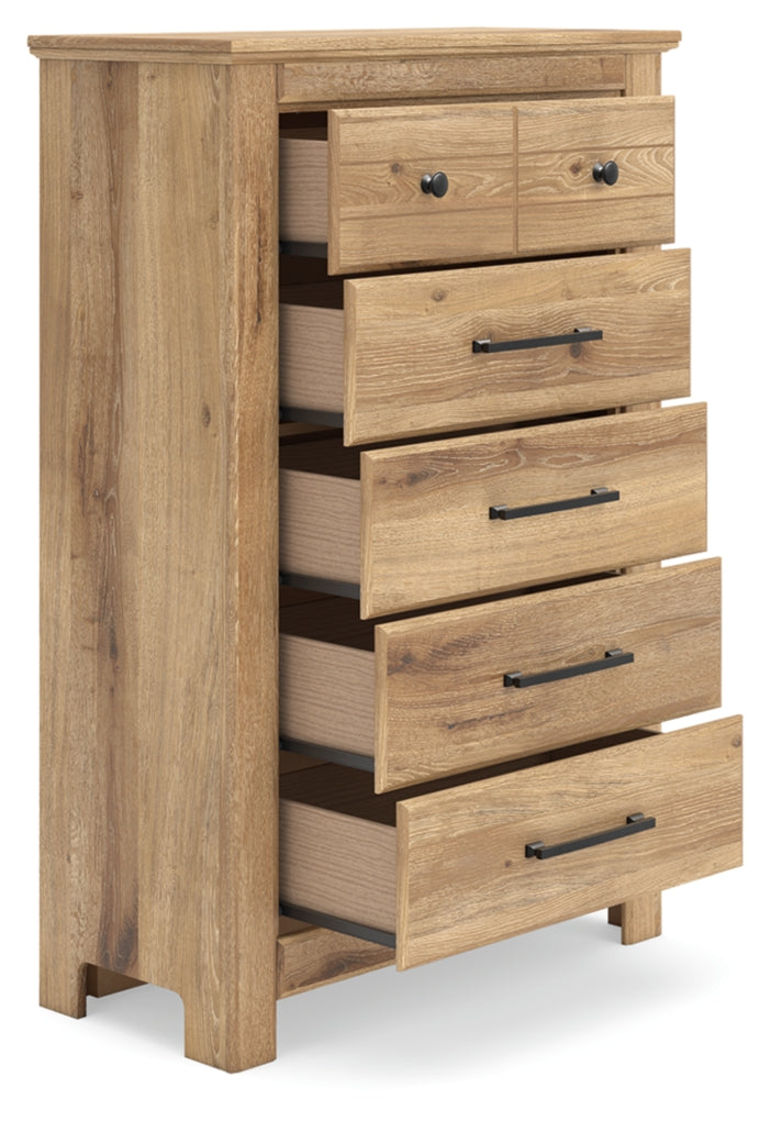 Fenderport Five Drawer Chest