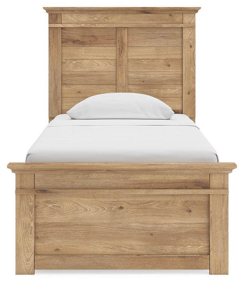 Cama con almacenaje en el panel Fenderport