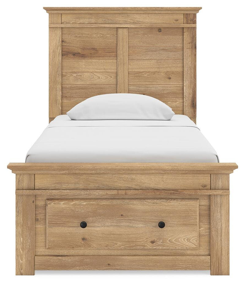 Cama con almacenaje en el panel Fenderport