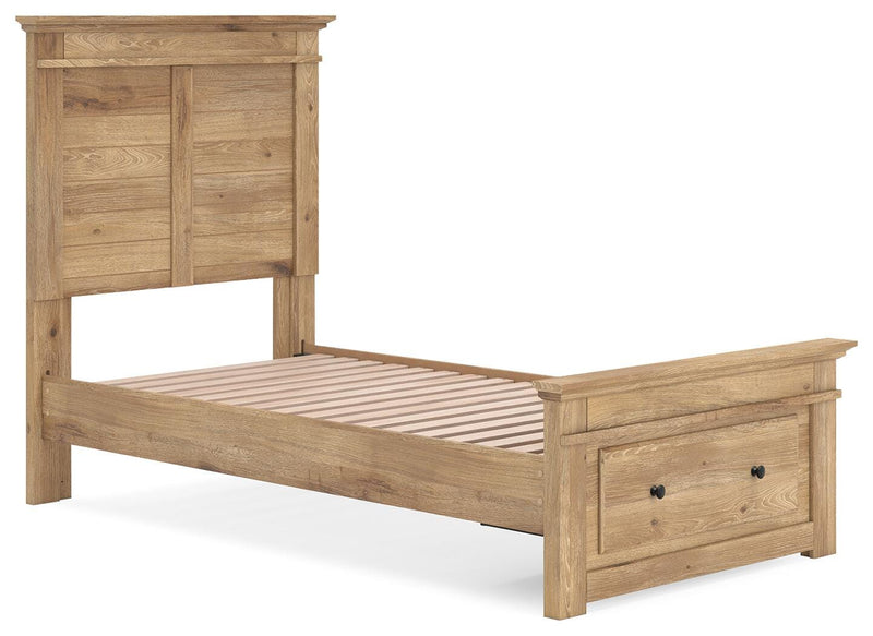 Cama con almacenaje en el panel Fenderport