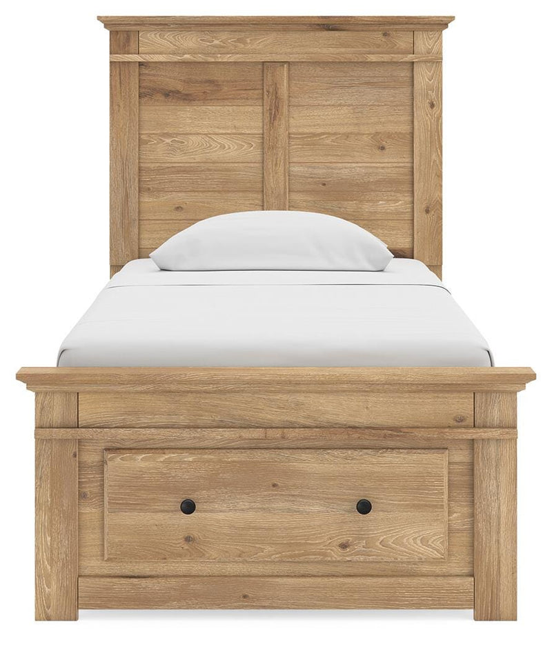 Cama con almacenaje en el panel Fenderport