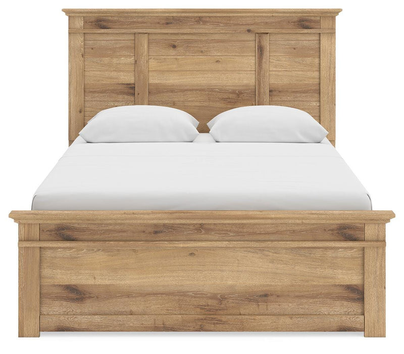 Cama con almacenaje en el panel Fenderport
