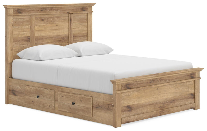 Cama con almacenaje en el panel Fenderport