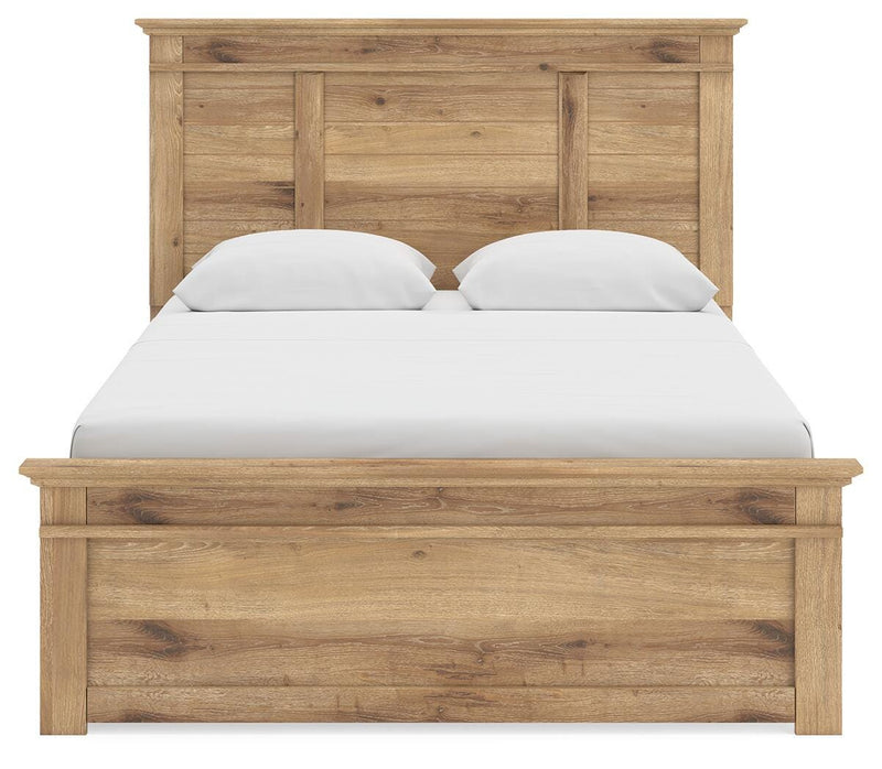 Cama con almacenaje en el panel Fenderport