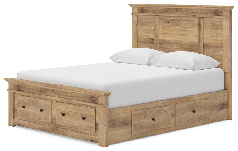 Cama con almacenaje en el panel Fenderport