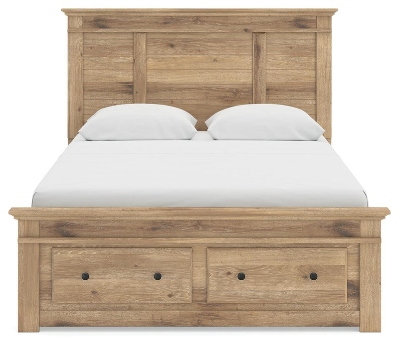 Cama con almacenaje en el panel Fenderport