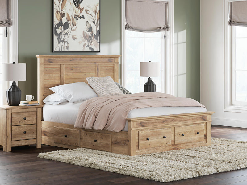 Cama con almacenaje en el panel Fenderport