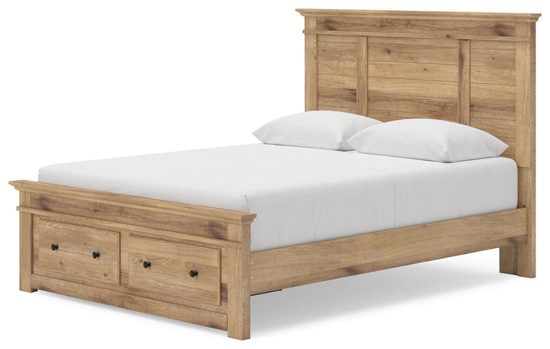Cama con almacenaje en el panel Fenderport