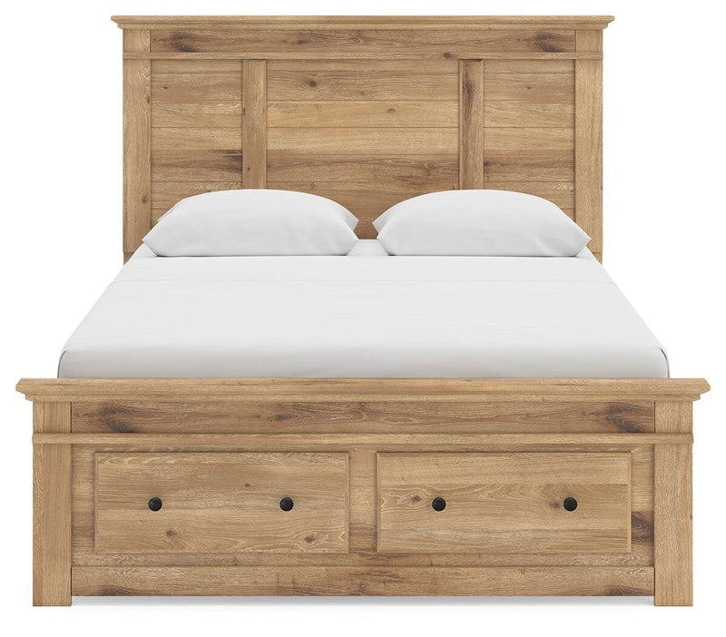Cama con almacenaje en el panel Fenderport