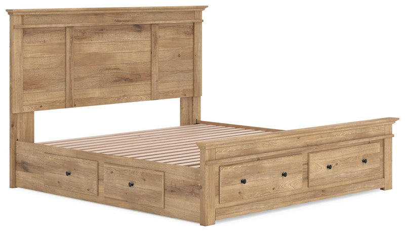 Cama con almacenaje en el panel Fenderport