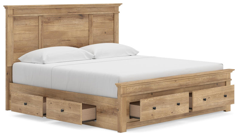 Cama con almacenaje en el panel Fenderport