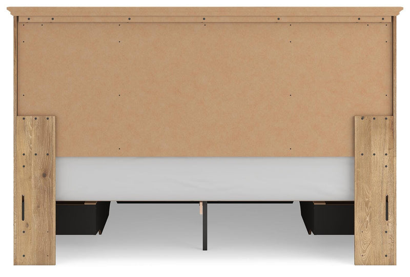 Cama con almacenaje en el panel Fenderport